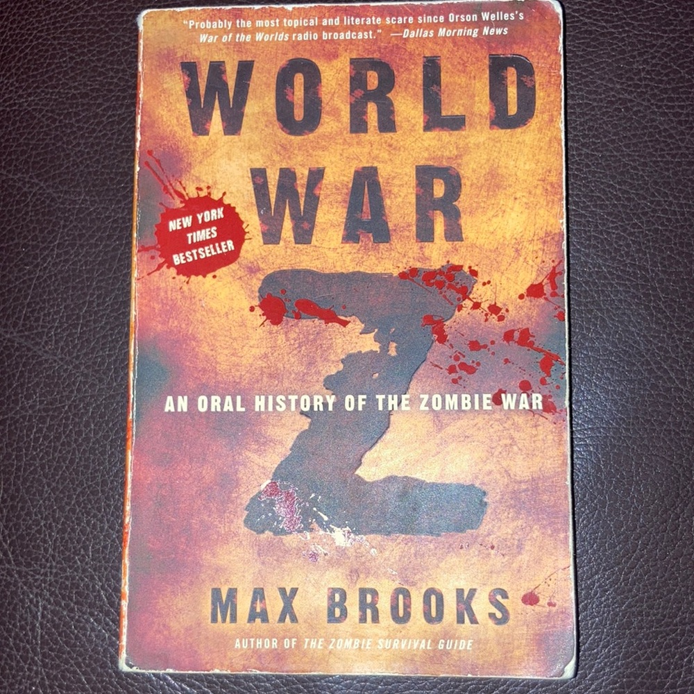 3/$15 World War Z Max Brooks